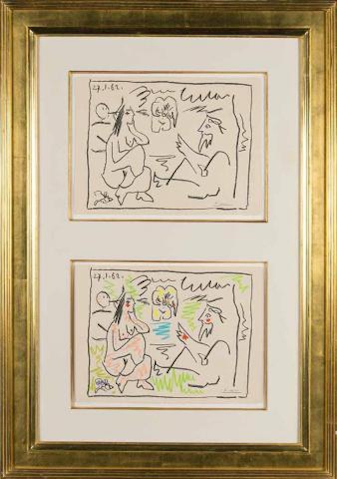 Les déjeuners by Pablo Picasso
