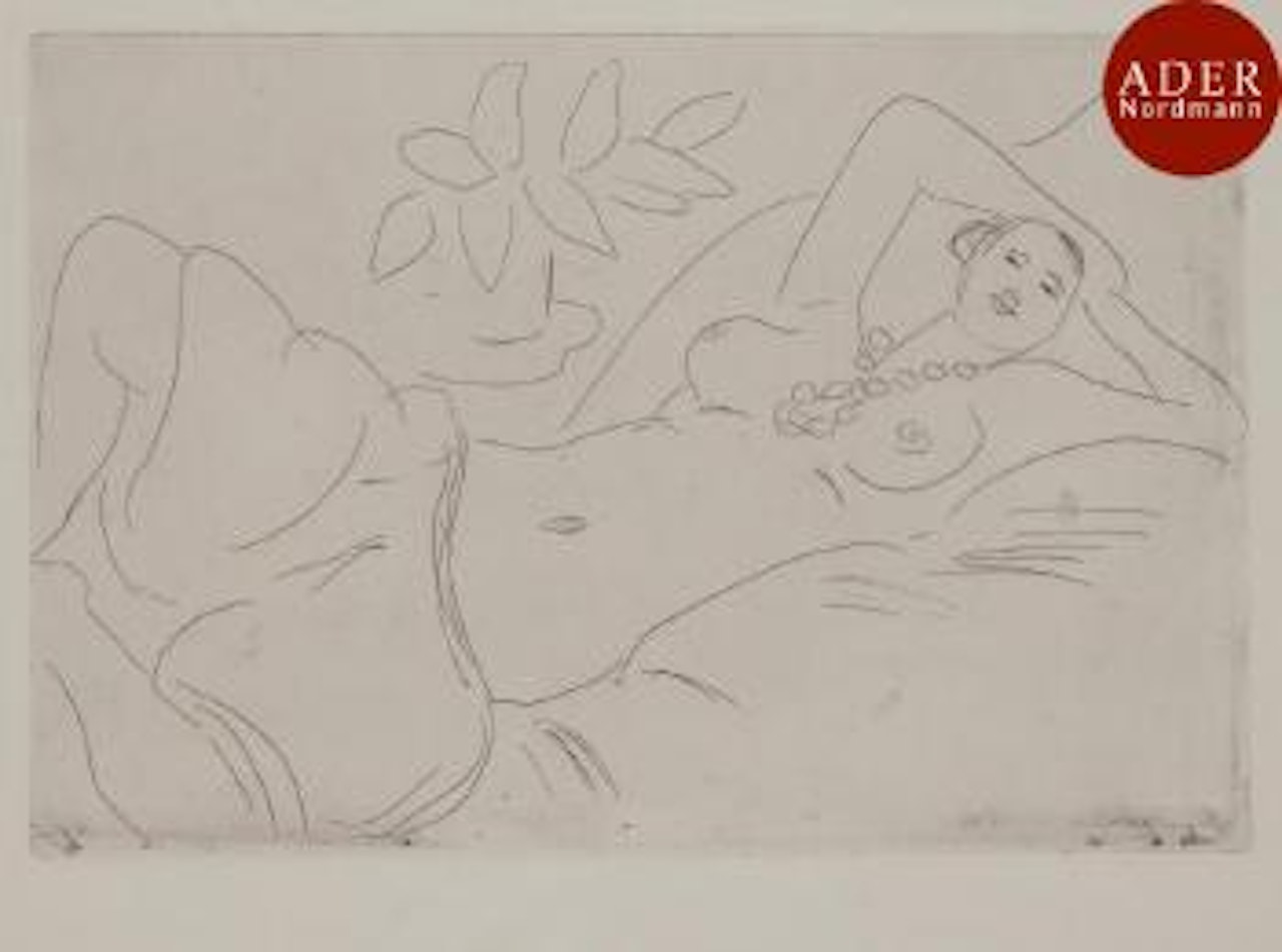 Odalisque couchée by Henri Matisse