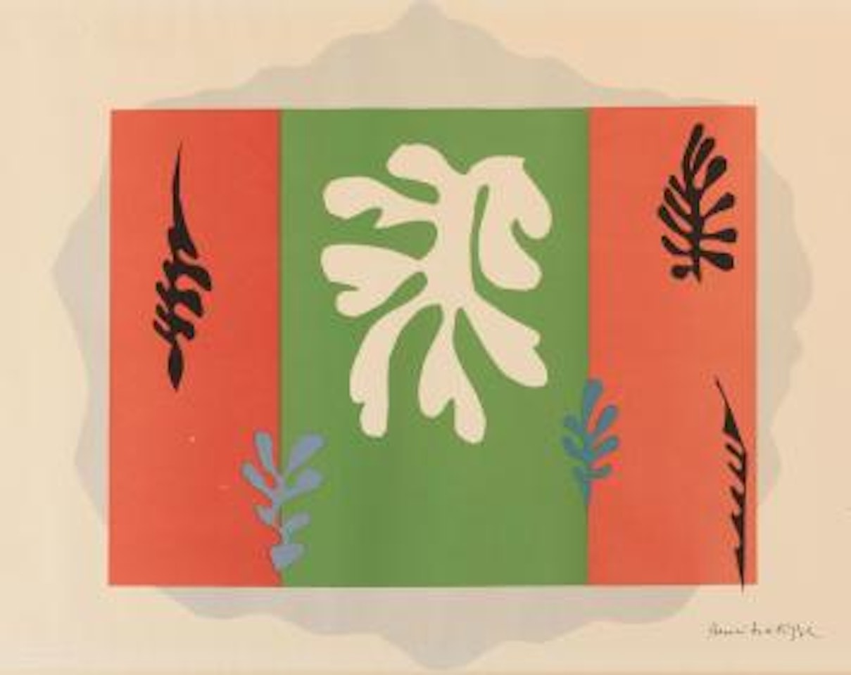 The dancer' from 'Schools prints European series' by Henri Matisse