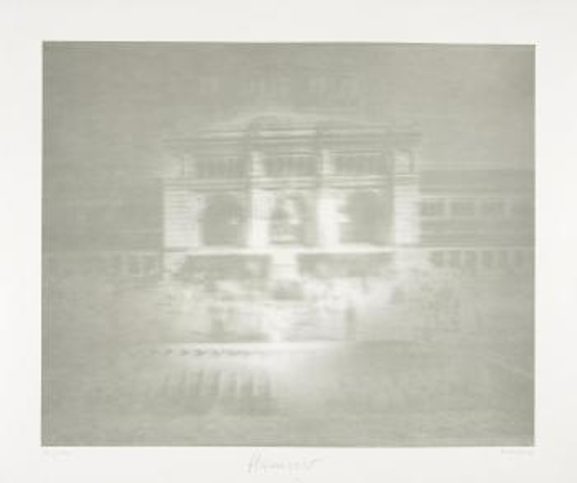 Train station (Hanover) by Gerhard Richter