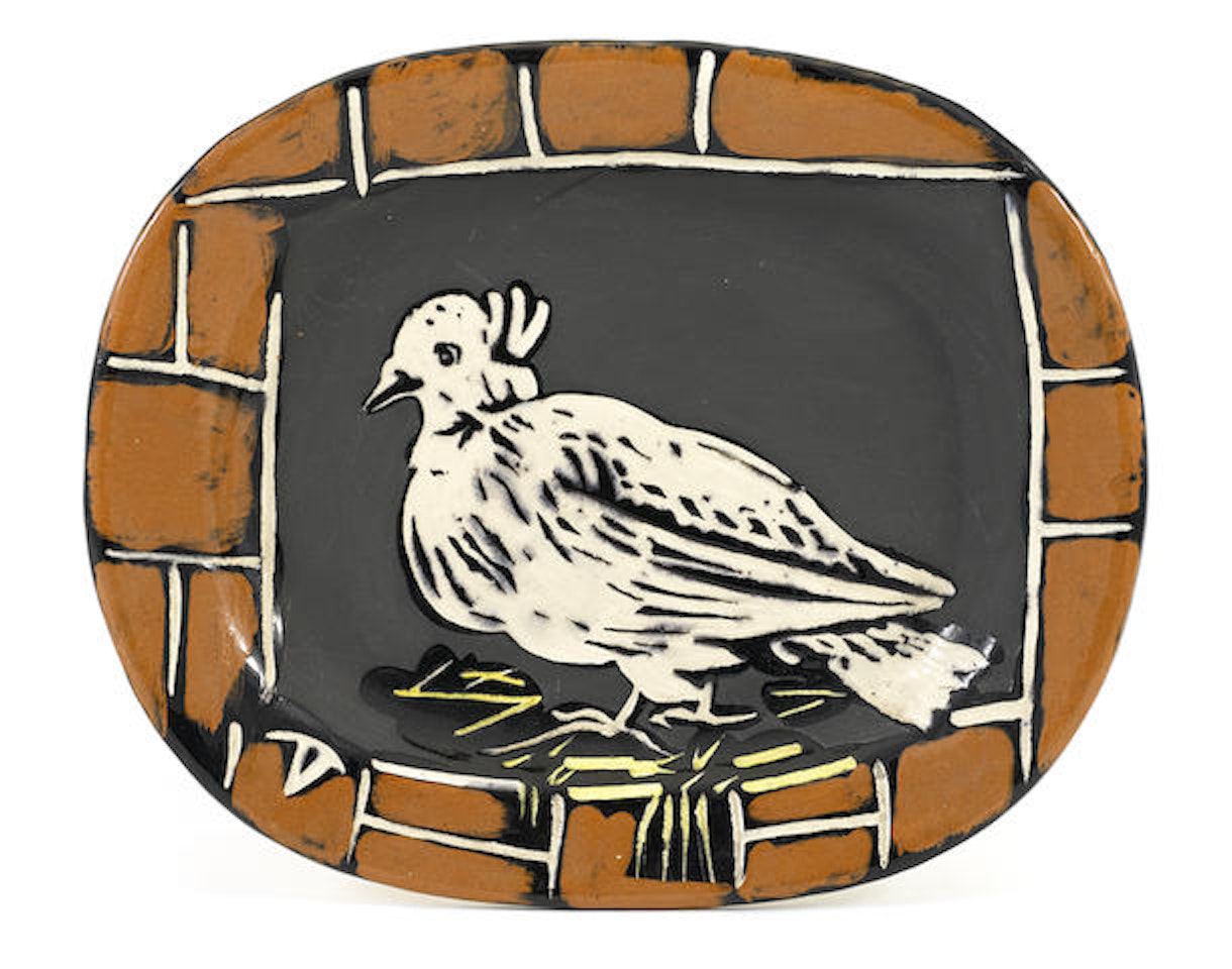 Mat dove by Pablo Picasso