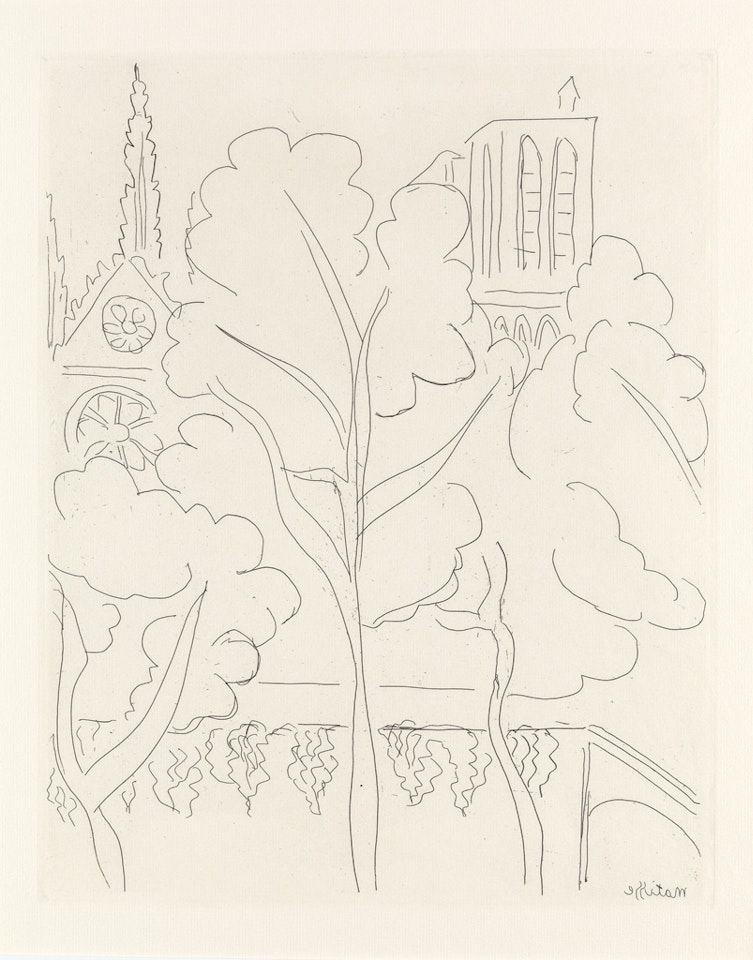 La Cité--notre Dame by Henri Matisse