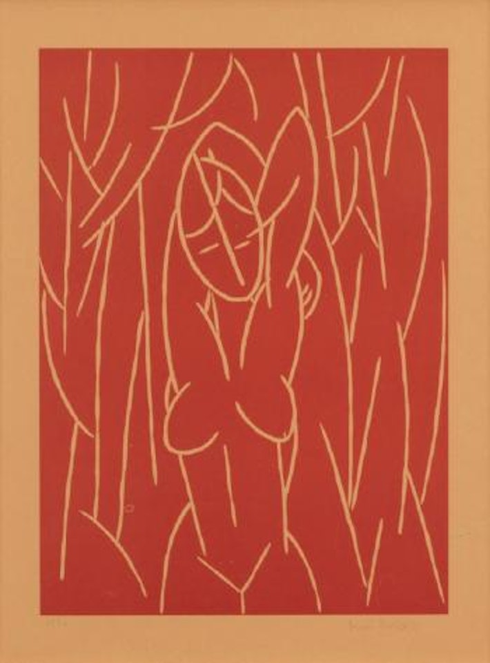 Nude in red ,
1953 by Henri Matisse