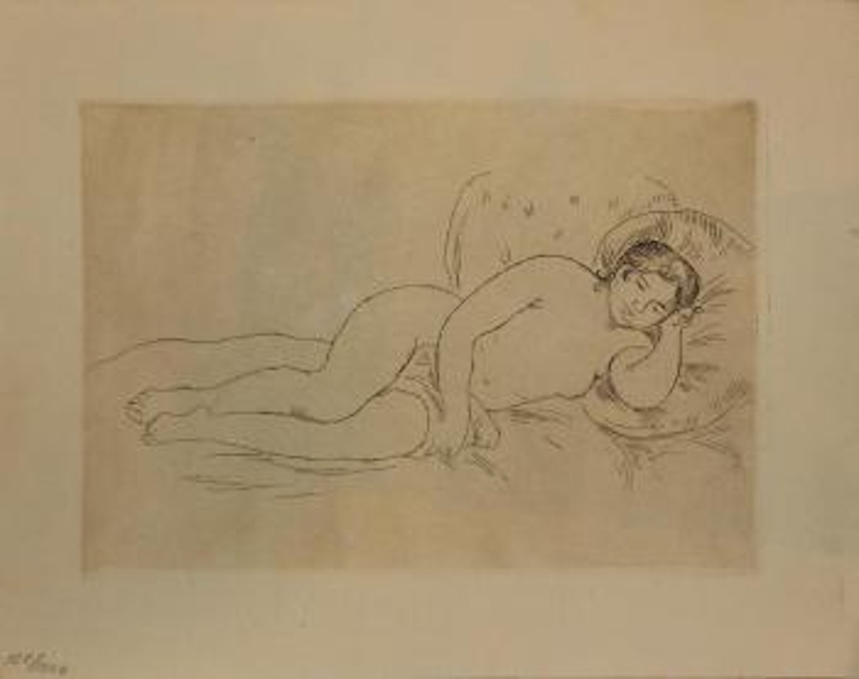Femme Nue Couche (Tourne a Droite) ,
1906 by Pierre-Auguste Renoir