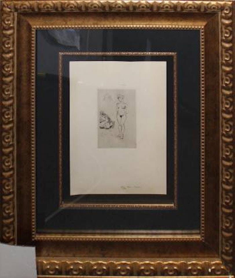 Deux nus, deux tetes d'enfants ,
1900 by Henri Matisse