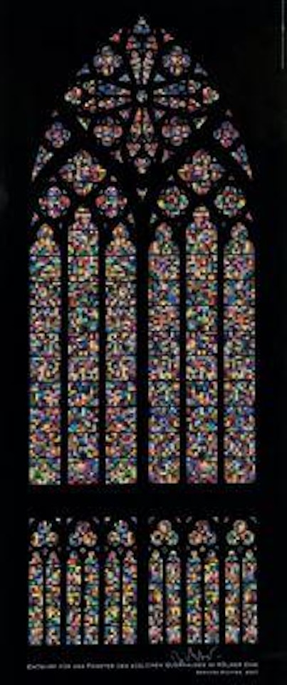 Entwurf für das Fenster des südlichen Querhauses
im Kölner Dom ,
2007 by Gerhard Richter