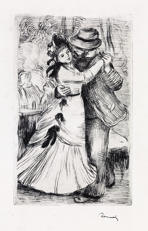 La Danse À La Campagne, 2e Planche by Pierre-Auguste Renoir