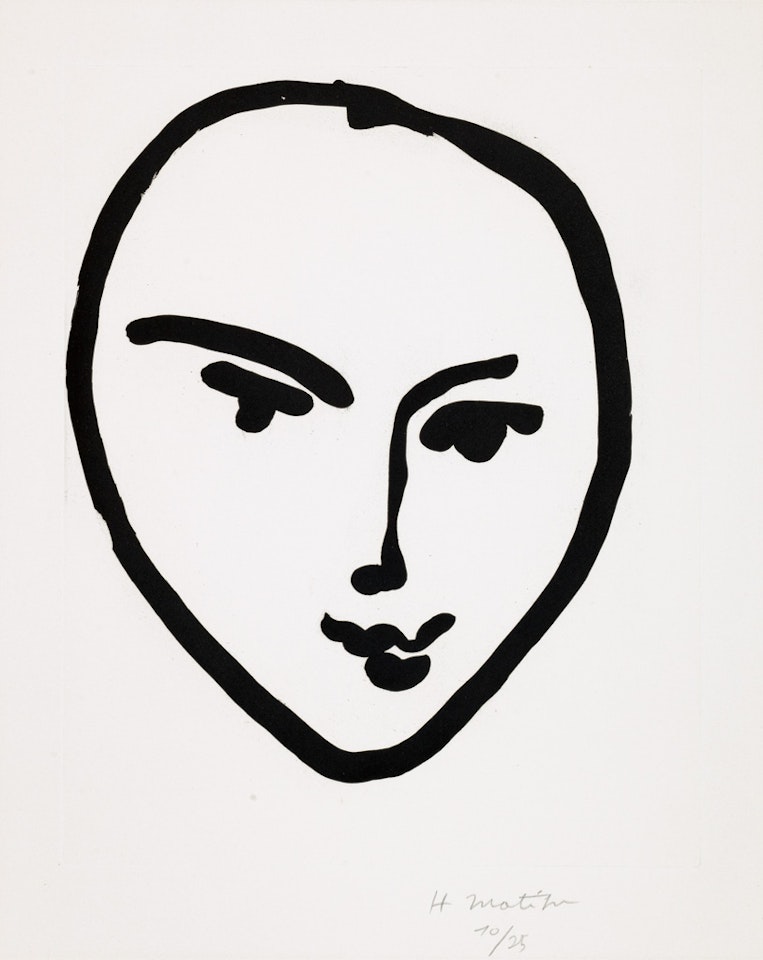 Nadia, Masque Souriant by Henri Matisse