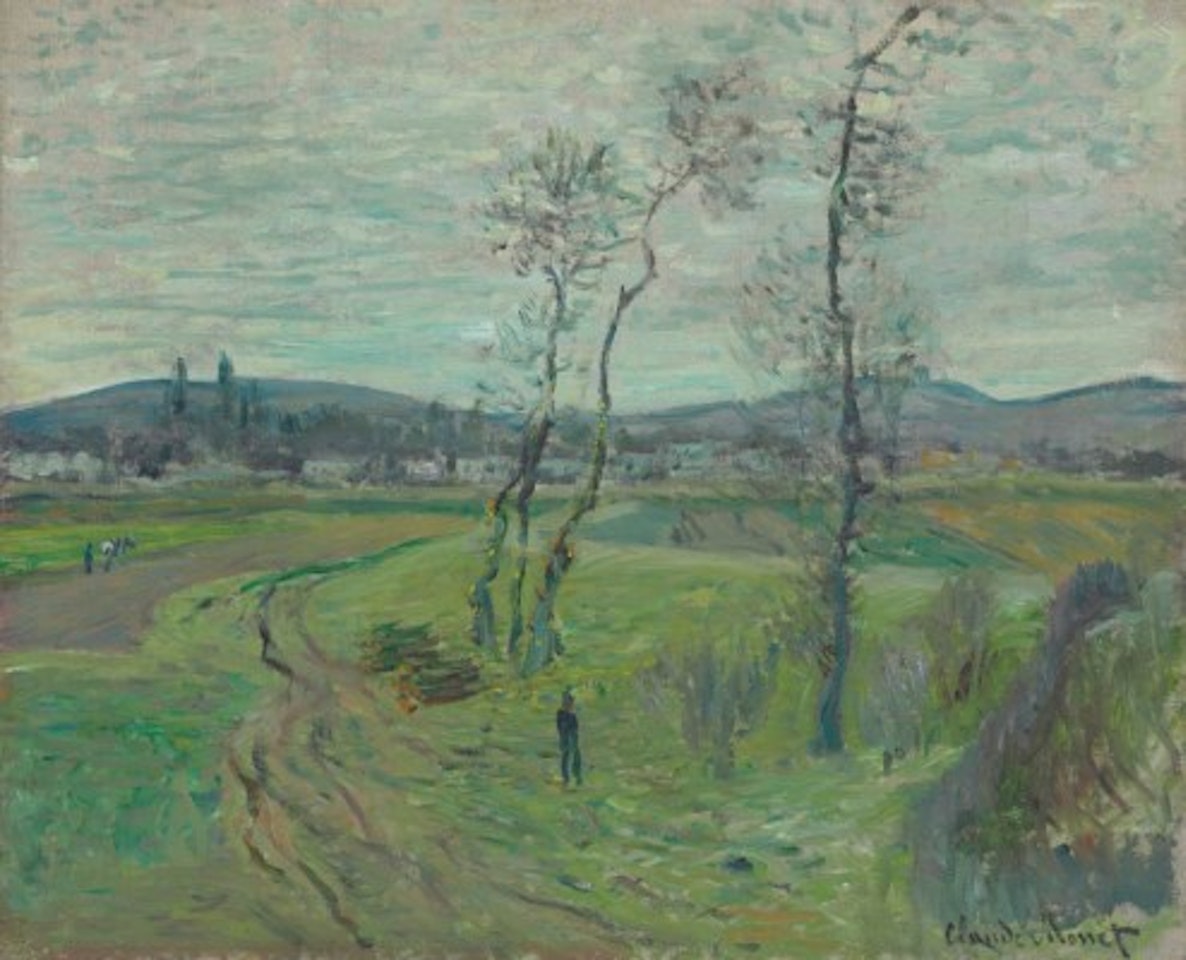 La Plaine de Gennevilliers by Claude Monet