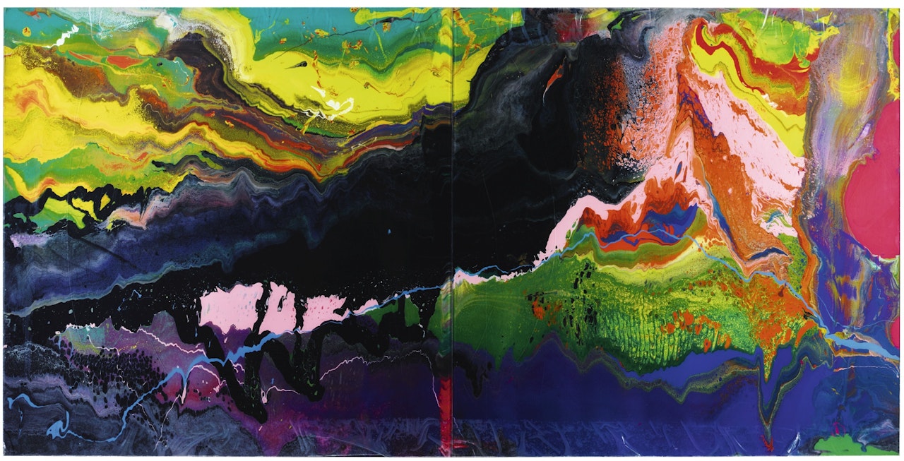 FLOW (P16) by Gerhard Richter