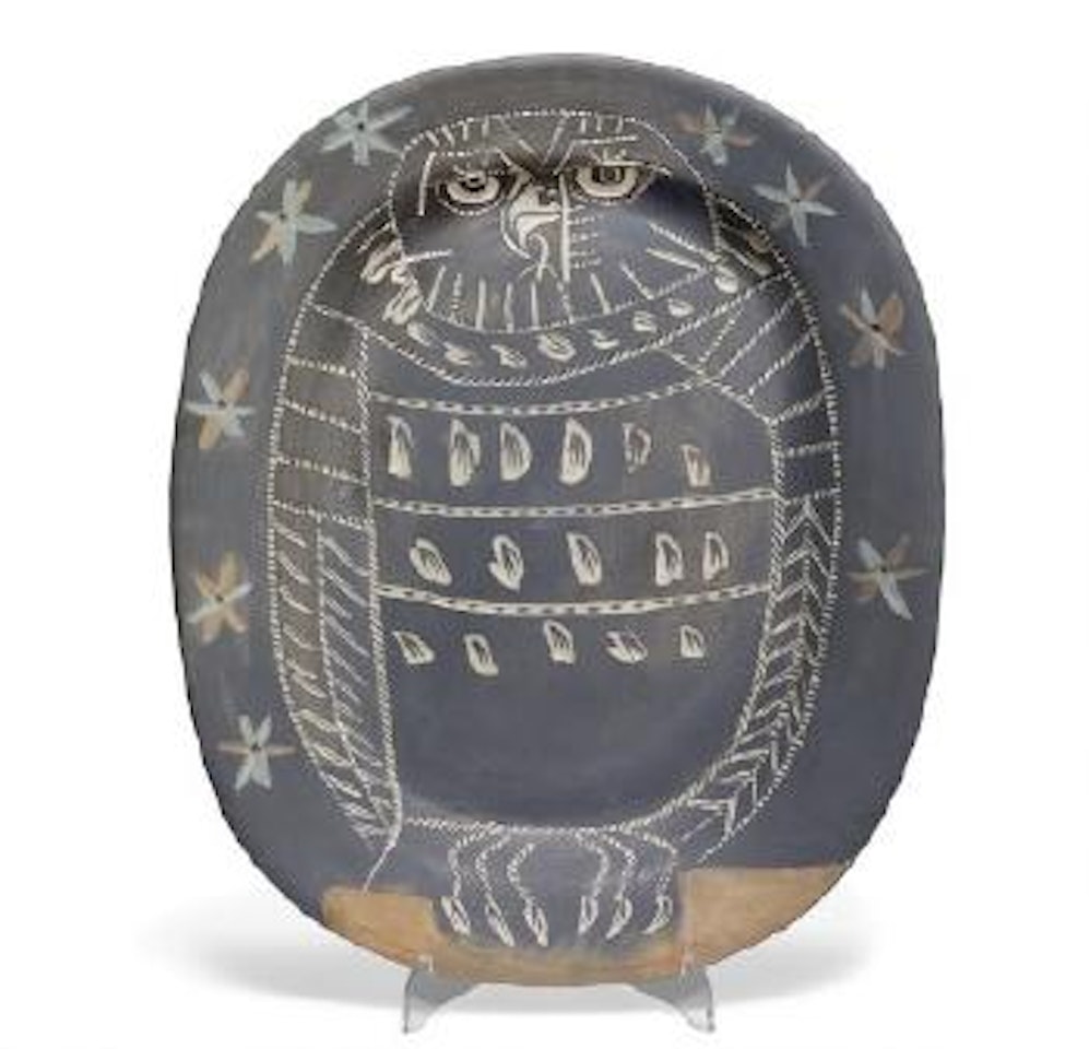Hibou mat ,
1955 by Pablo Picasso