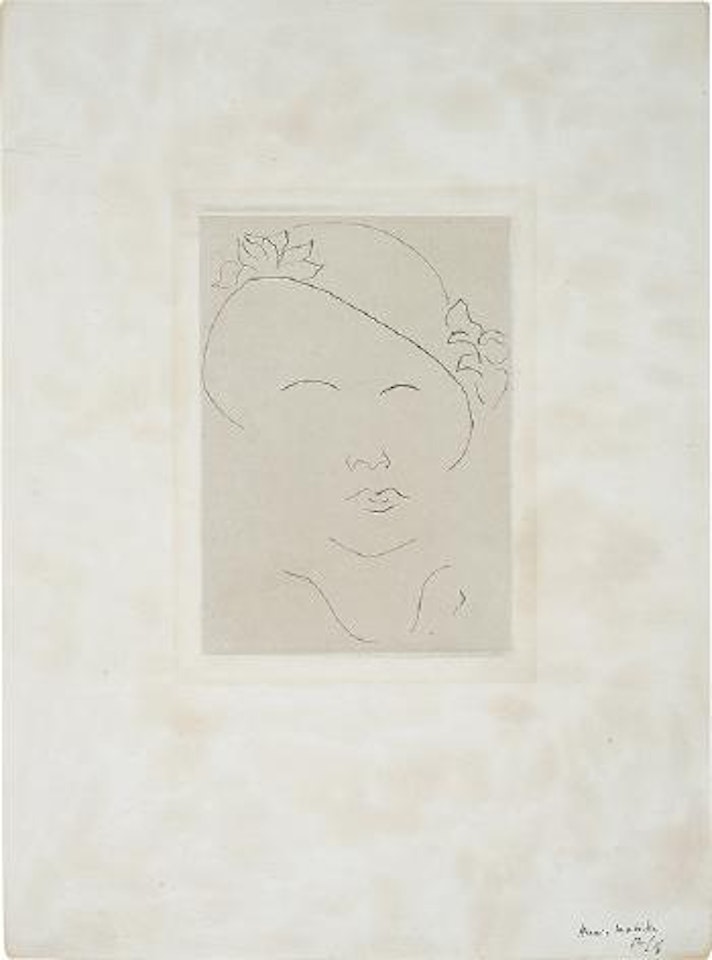 Loulou, le regard absent ,
1914
-
1915 by Henri Matisse