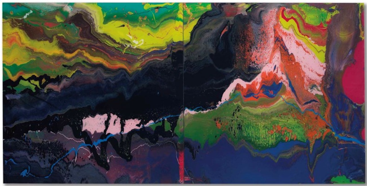 Flow (P16) by Gerhard Richter
