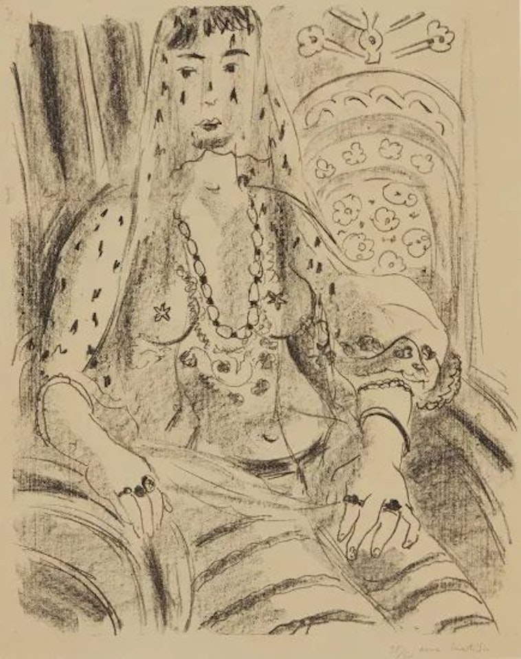 Odalisque voilée (Odalisque Veiled) by Henri Matisse