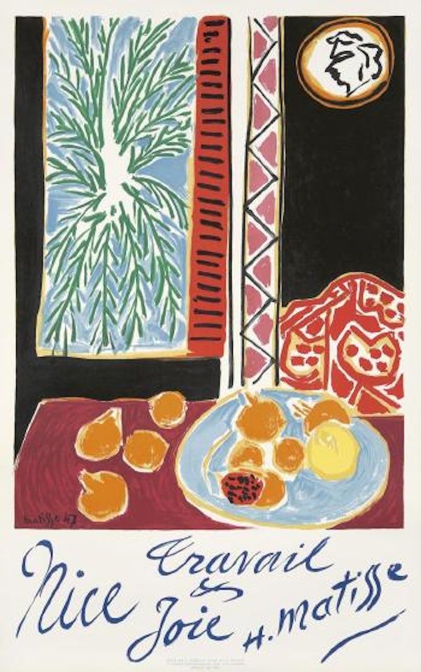 Nice/Travail and Joie ,
1947 by Henri Matisse