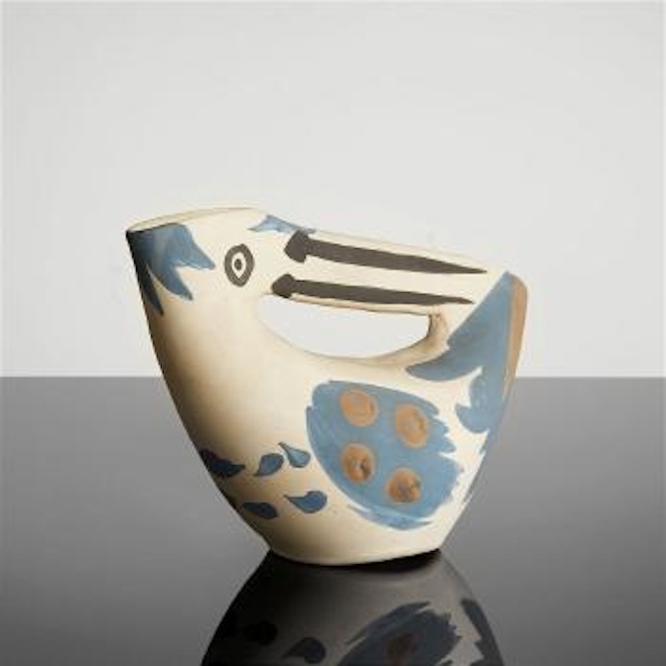 "Seized handled pitcher" ,
1953 by Pablo Picasso