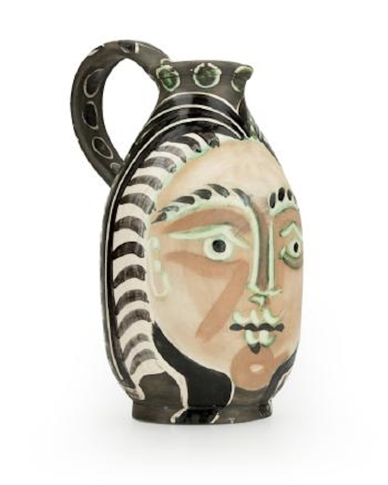 Femme de Barbu pitcher ,
1953 by Pablo Picasso