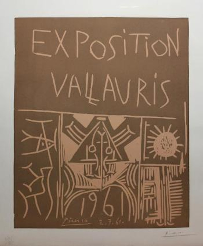 Exposition Vallauris 1961 ,
1961 by Pablo Picasso
