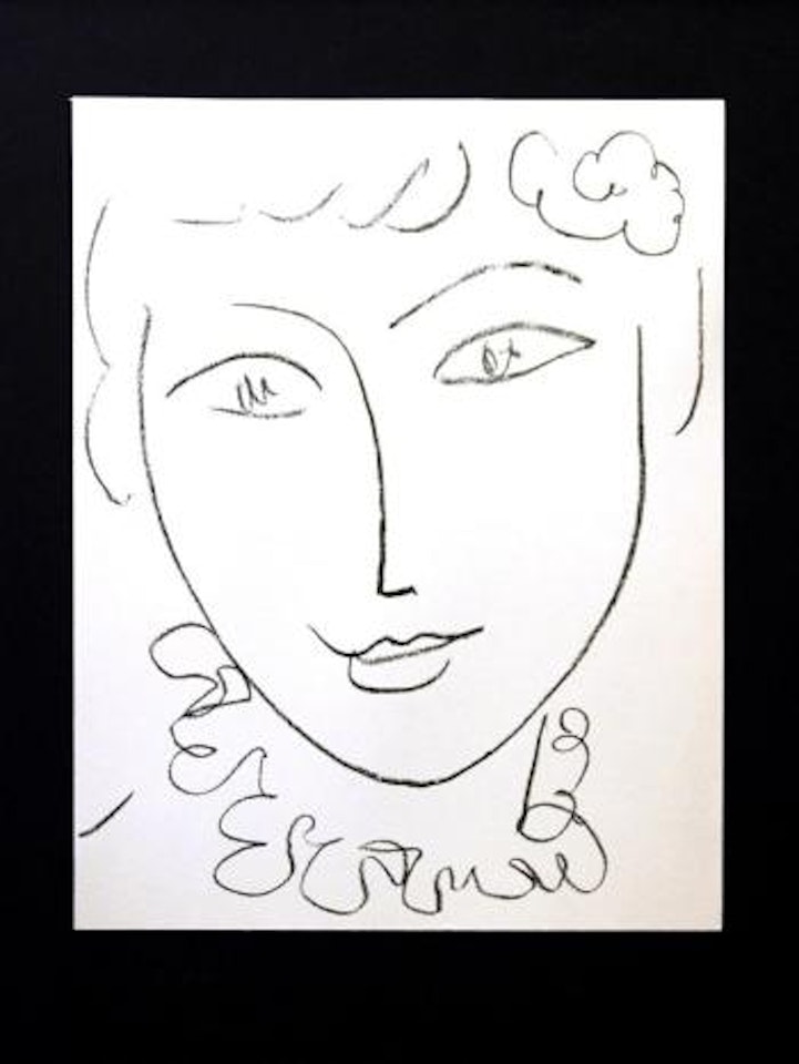Portrait ,
1954 by Henri Matisse