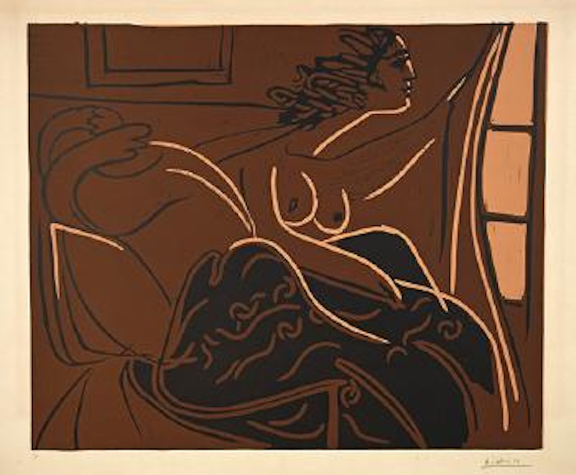 Deux femmes au réveil ,
1959 by Pablo Picasso