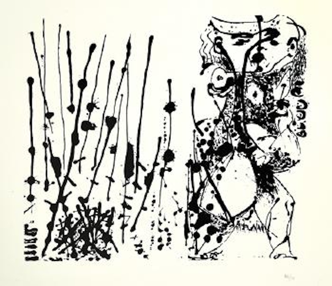 Silkscreen VI ,
1951
-
1964 by Jackson Pollock