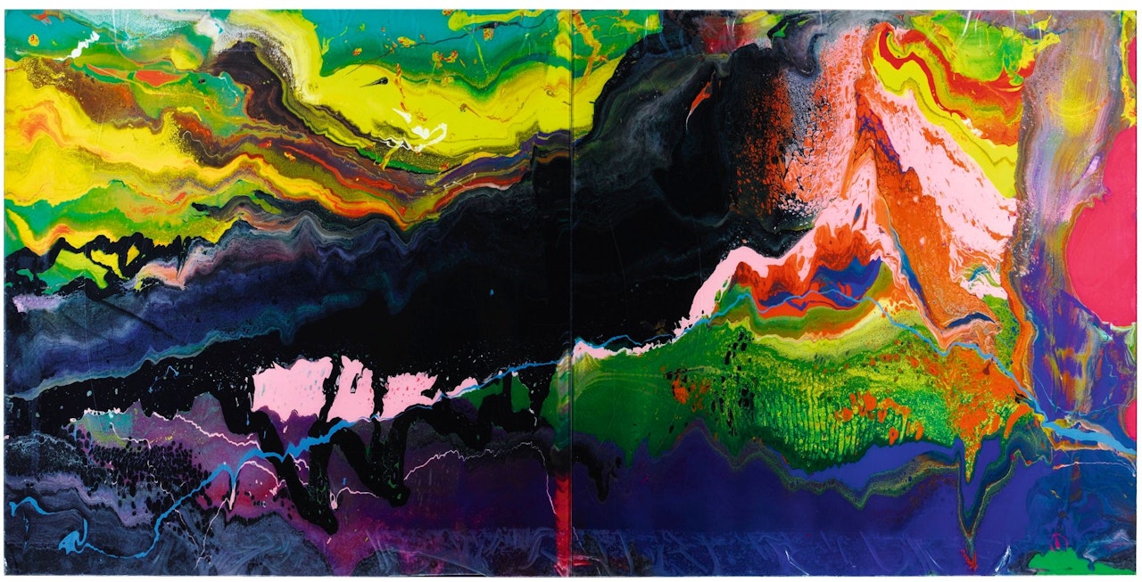 FLOW (P16) by Gerhard Richter