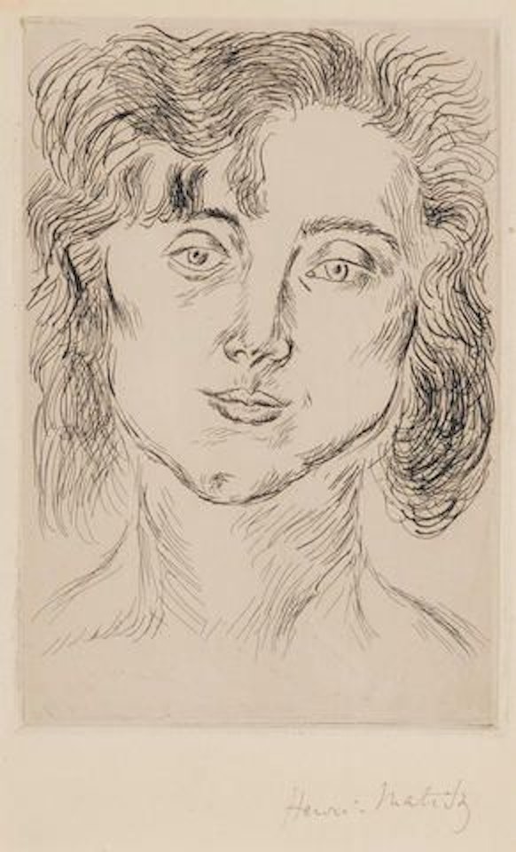 Mlle. M. M., from Cinquante dessins by Henri Matisse