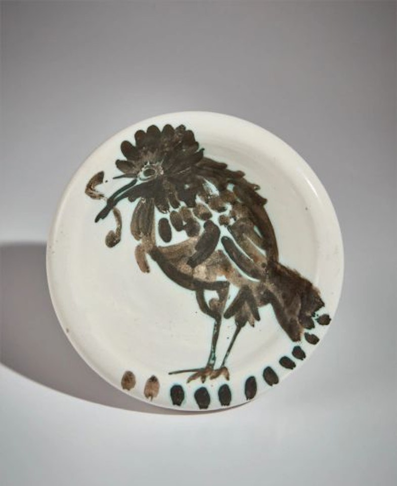 Bird with worm (Oiseau au ver) by Pablo Picasso