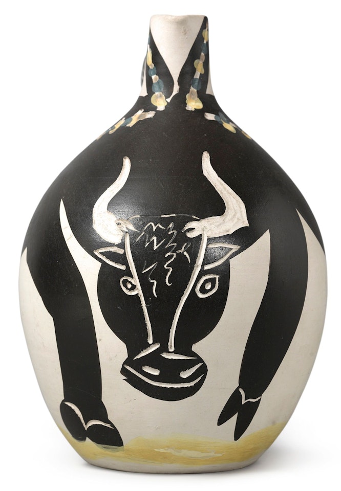 TAUREAU (A.R. 255)  by Pablo Picasso