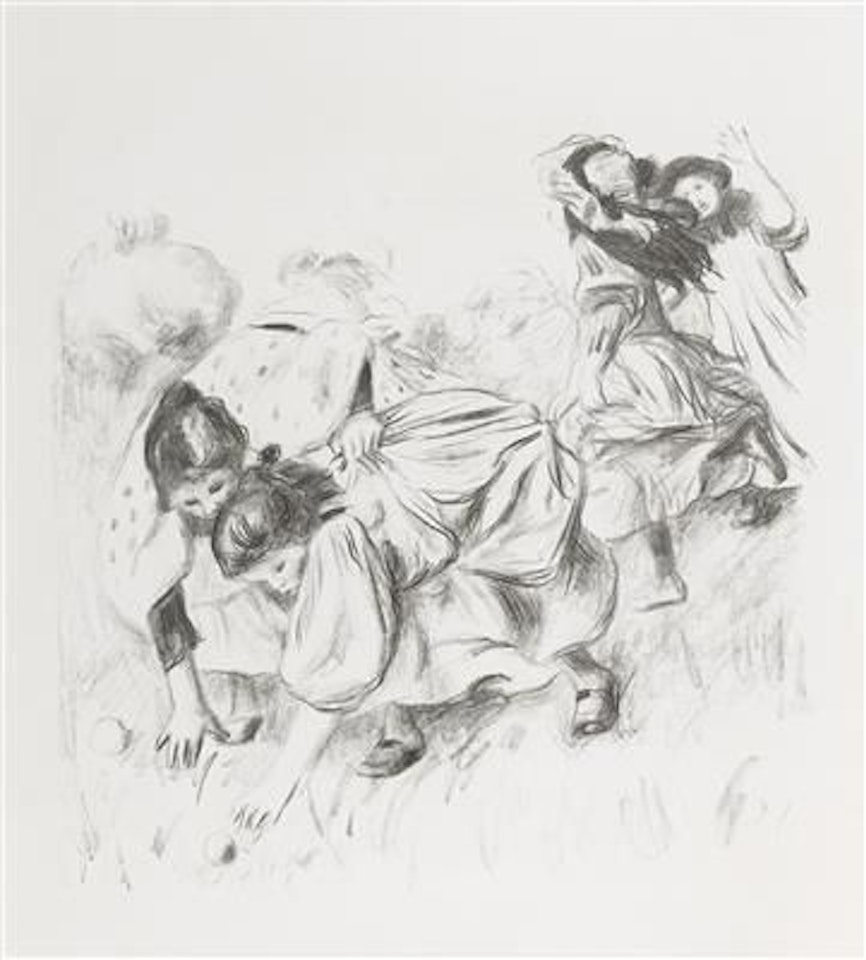 Enfants jouant à la Balle by Pierre-Auguste Renoir