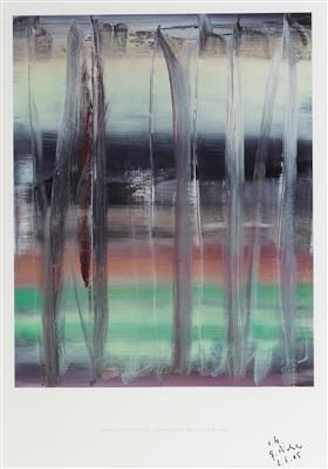 Abstraktes Bild 753–9 by Gerhard Richter