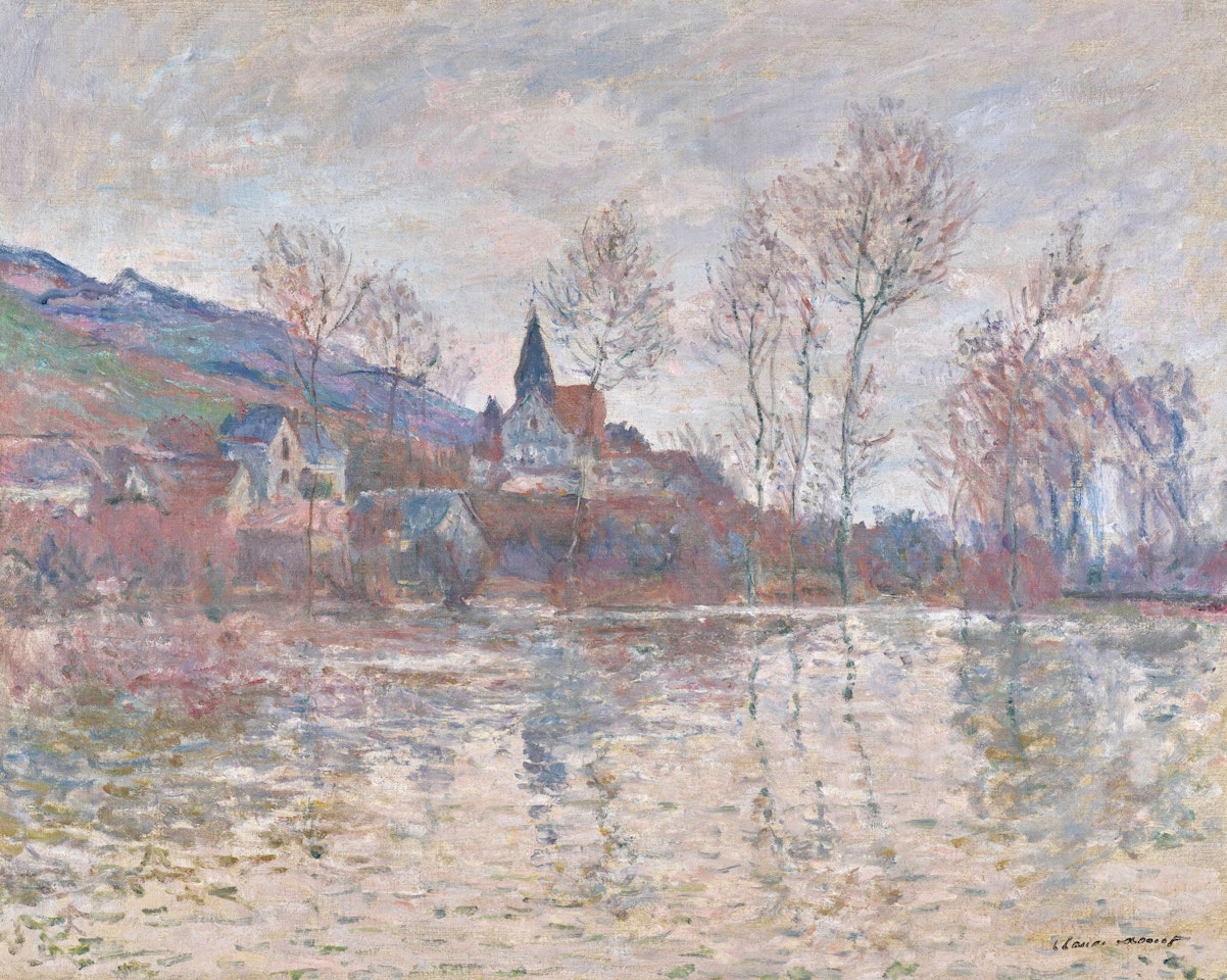 INONDATION À GIVERNY by Claude Monet