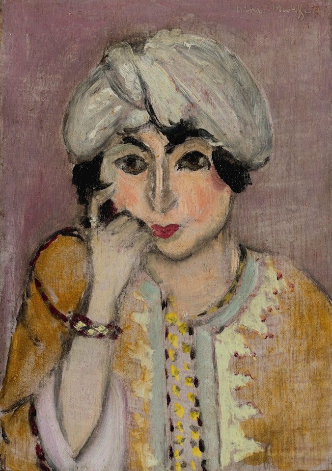TÊTE DE FEMME (LORETTE) by Henri Matisse