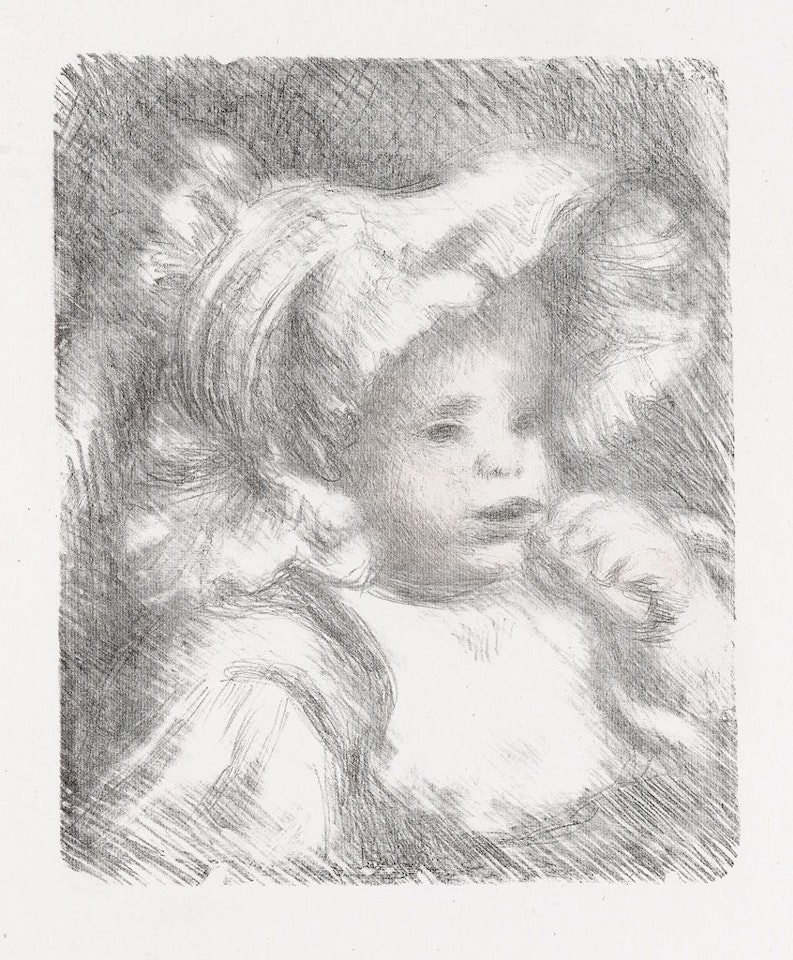 L'enfant Au Biscuit (jean Renoir) by Pierre-Auguste Renoir
