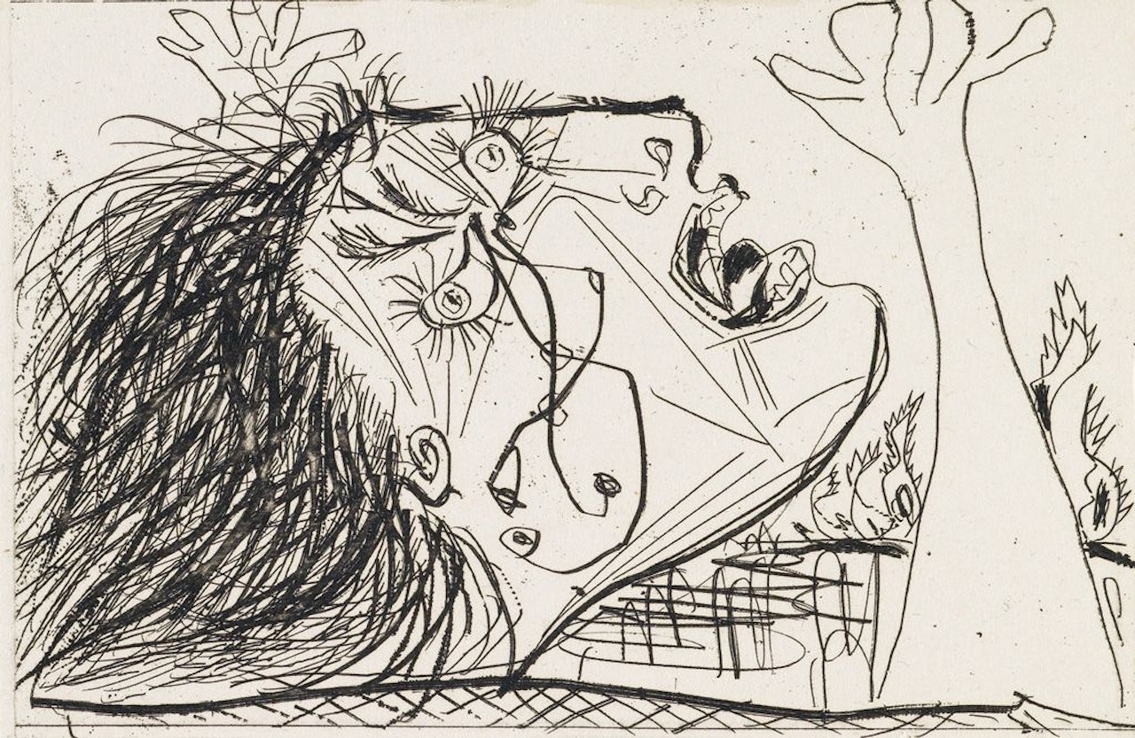 Sueño Y Mentira De Franco by Pablo Picasso