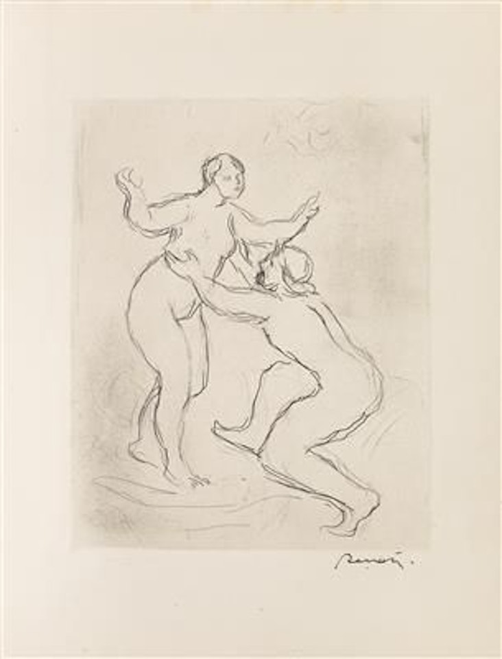 “Le Fleuve Scamandre (1ère Planche)”, c. 1900 by Pierre-Auguste Renoir