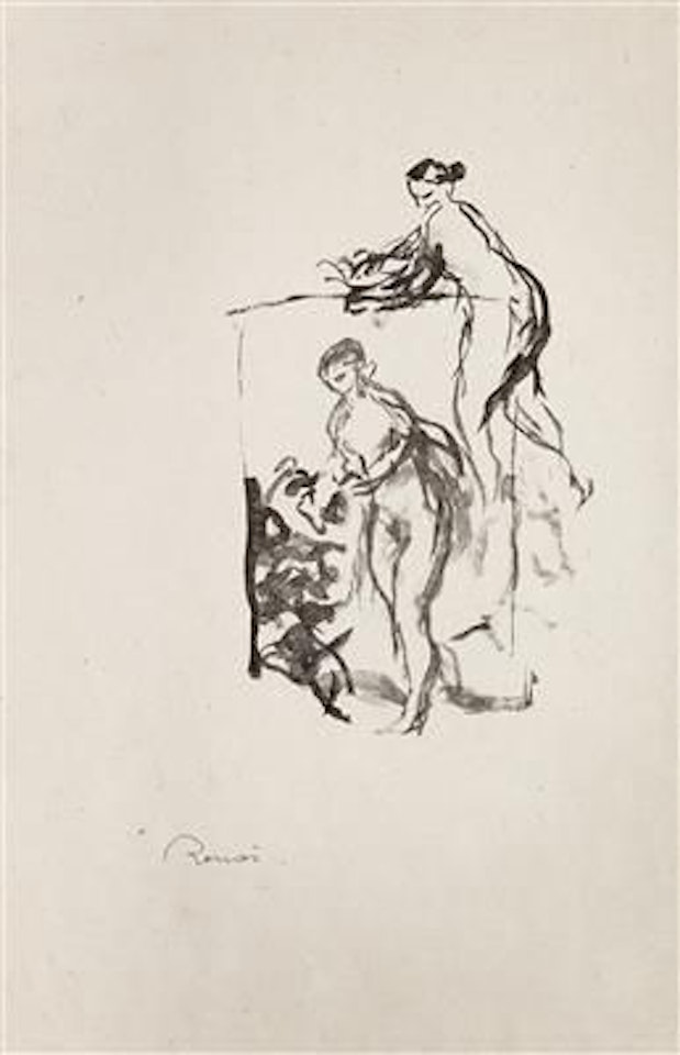“Femme au Cep de Vigne (3rd variant)”, 1904 by Pierre-Auguste Renoir