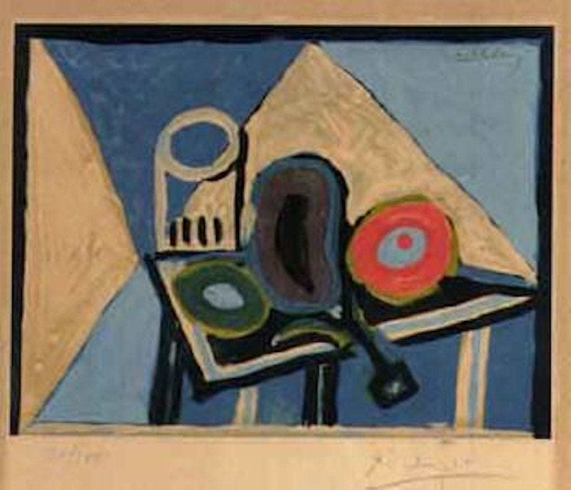 Nature morte de l'aubergine by Pablo Picasso