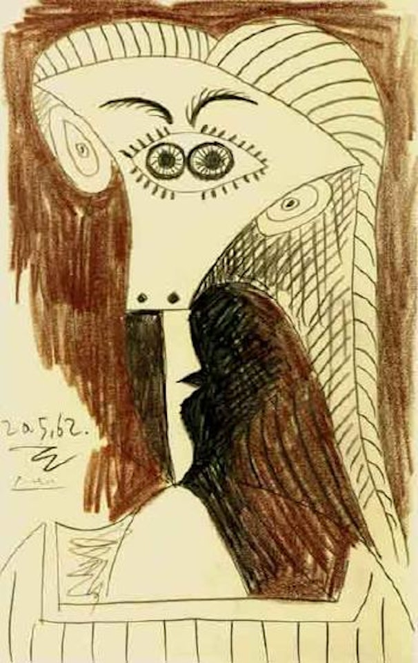 Buste de femme by Pablo Picasso