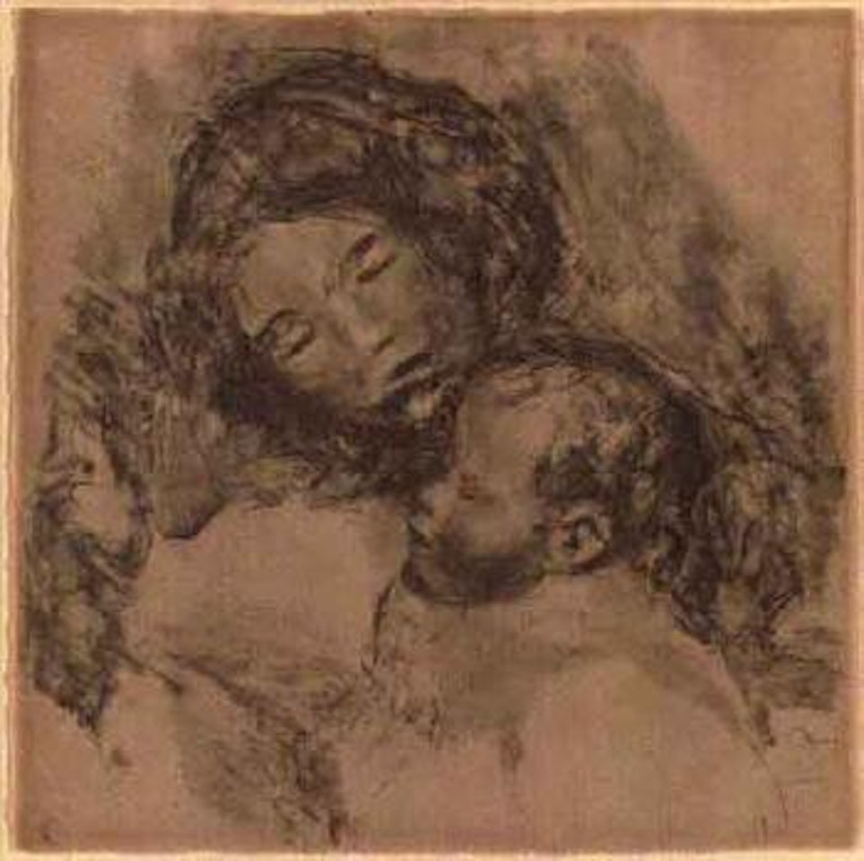 Maternite, grande planche by Pierre-Auguste Renoir