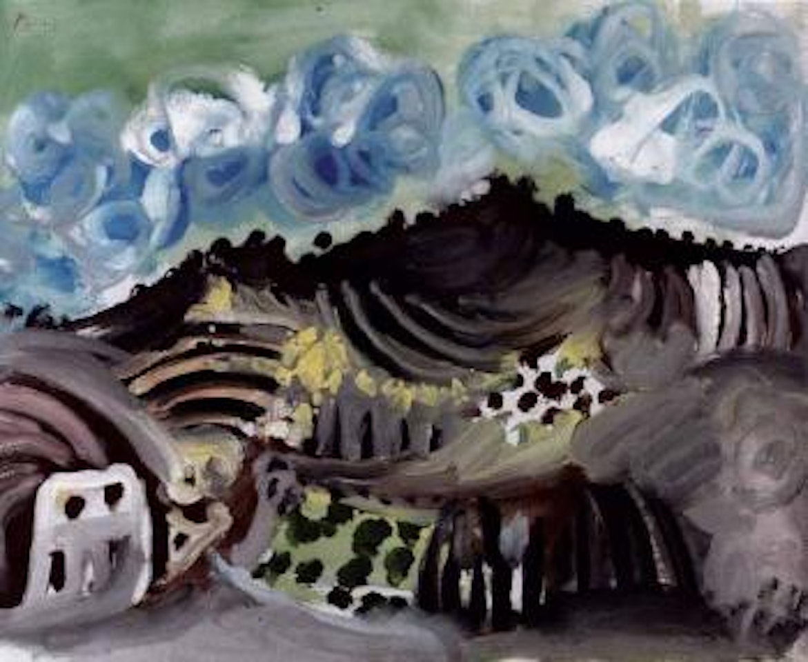 Paysage, vu de l'atelier de l'artiste by Pablo Picasso