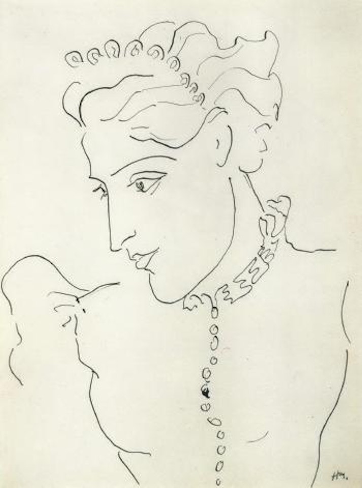 Portrait de femme by Henri Matisse