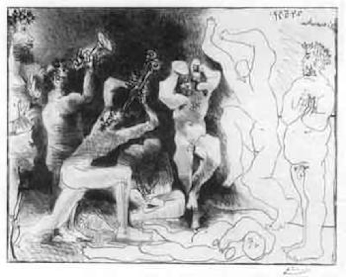 Le danes des faunes by Pablo Picasso