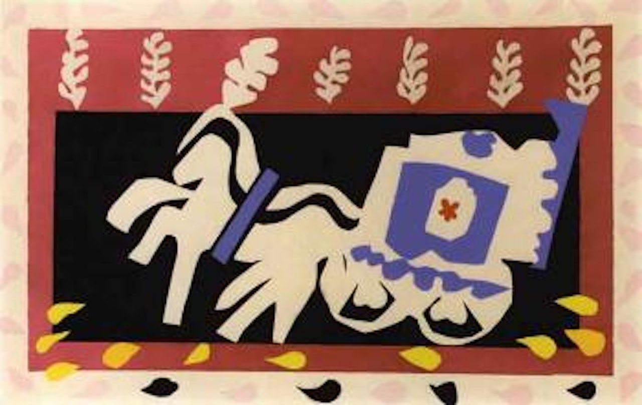 L'enterrement de pierrot by Henri Matisse