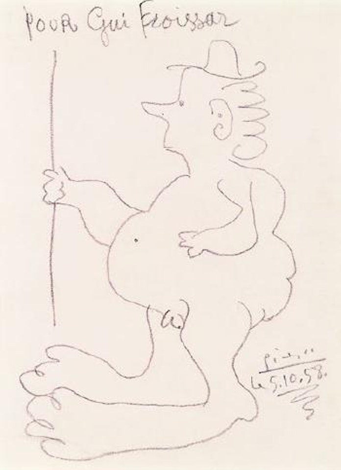Le gros pied by Pablo Picasso
