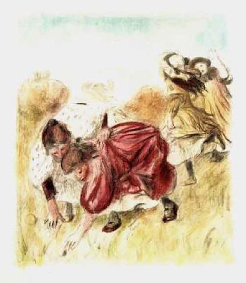 Enfants jouant a la balle by Pierre-Auguste Renoir
