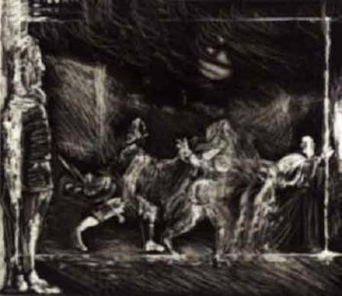 Theatre ou television, cape et epee by Pablo Picasso