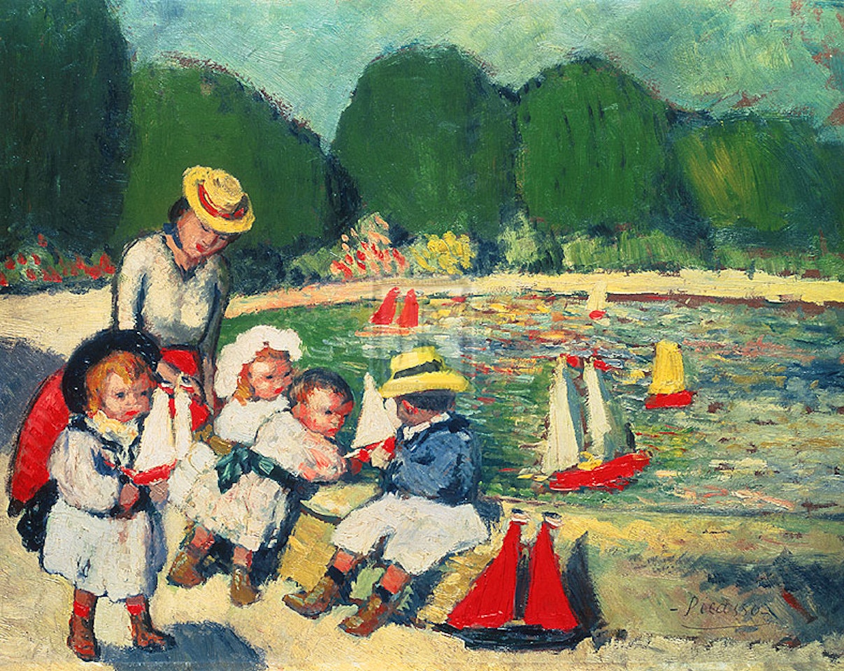 Les Tuileries by Pablo Picasso