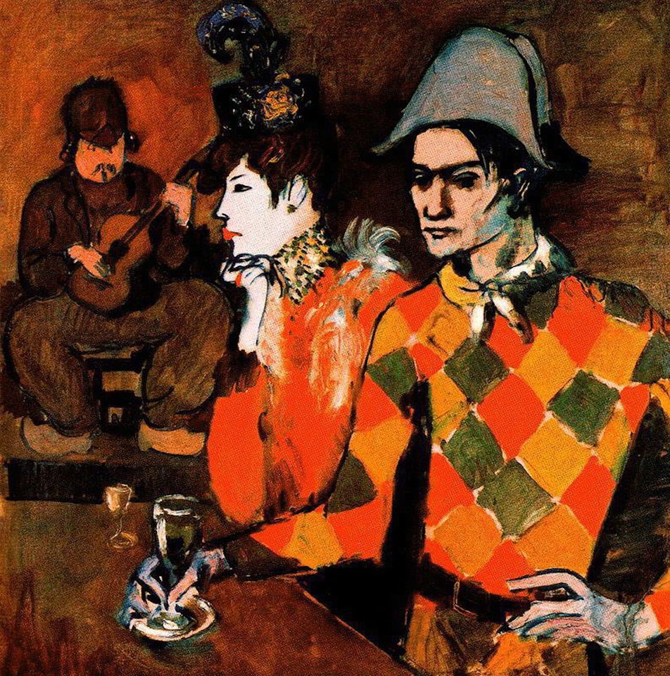 Au lapin agile by Pablo Picasso