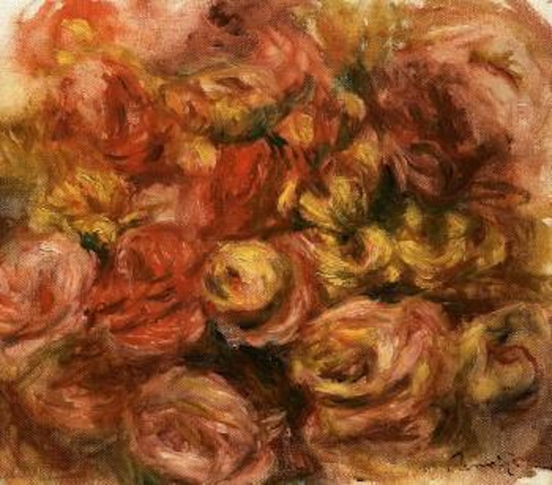 Esquisse de fleurs by Pierre-Auguste Renoir